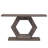 Entrance table with hollow hexagonal leg structure-636717922