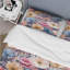 Ensemble de housse de couette multicolore Watercolor Wonderland-1269433008