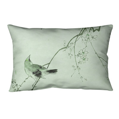 Keito Sato Cotton Reversible Throw Pillow