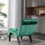 Fauteuil de salon en velours sans accoudoirs-765706690