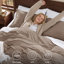 Housse de couette en microfibre de très grande taille - Ensemble de literie très douce en coton prélavé (ensemble de 3)-1558598721-1558598729