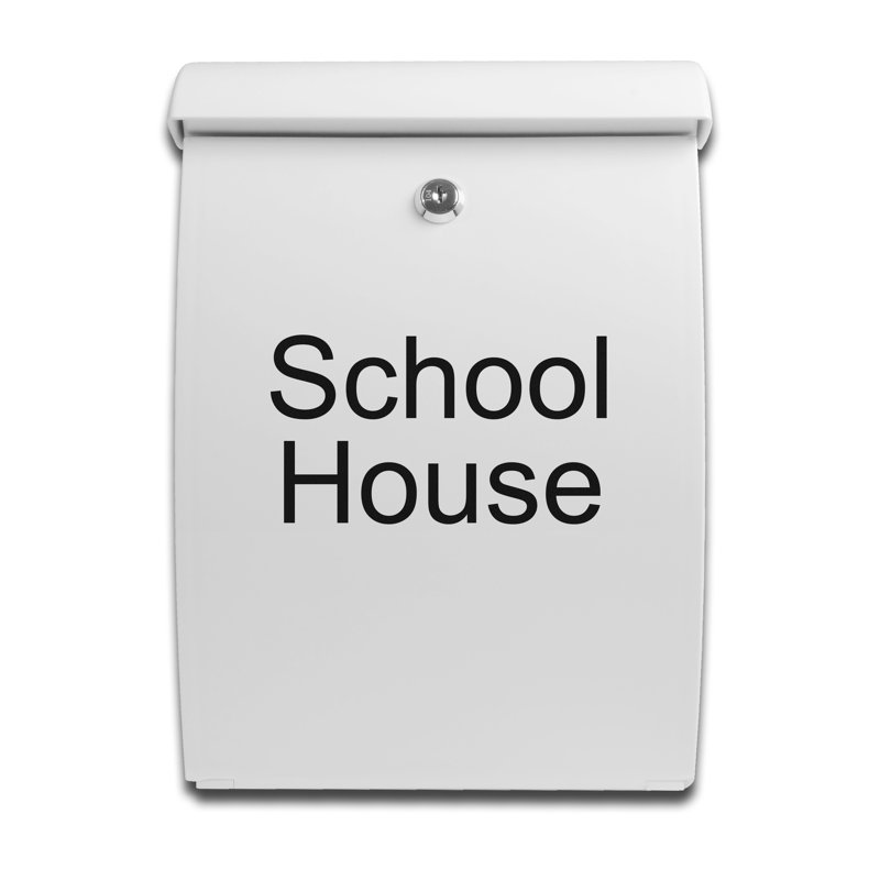 Linnell Polyethylene Plastic Wall Mounted Post Box, Yes
