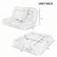 Canapé-lit double convertible pliable, rose-1934786075
