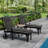 72" x 22" Outdoor Chaise Lounge Cushion with Ties and Loop-1239056430