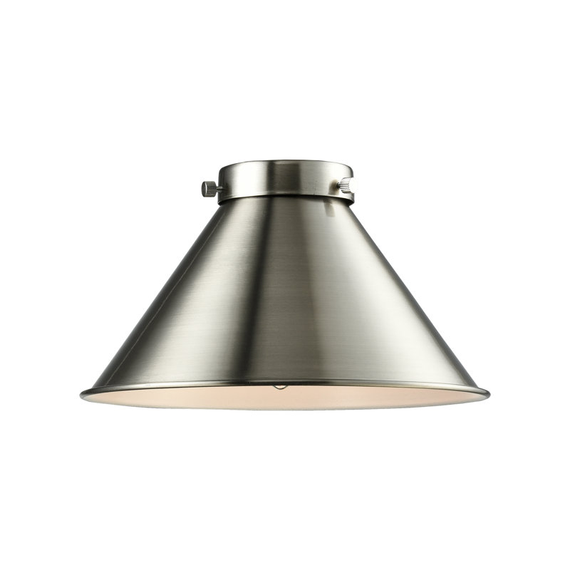 5.5'' H Metal Empire Pendant Shade, Brushed Satin Nickel