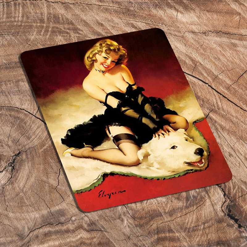 People Wall Decor on Metal, 40cm H x 28cm W
