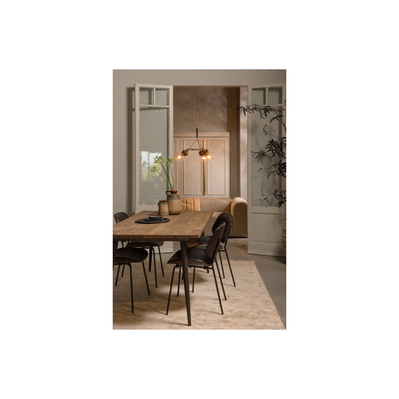 45cm H Polyester Blend Upholstered Side Chair