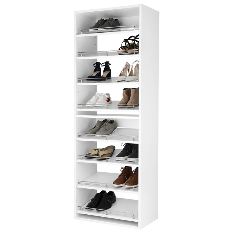 Closet System, 71.25" H x 25.5" W x 14" D