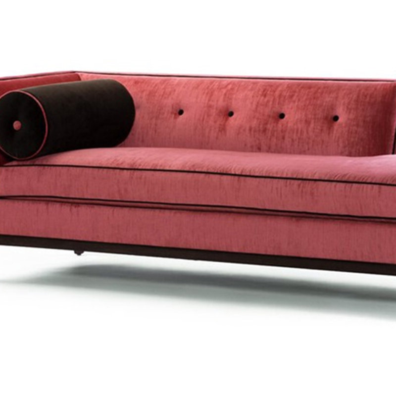 Chaise en bouleau confortable et simple, Orienté à gauche (vu de face)