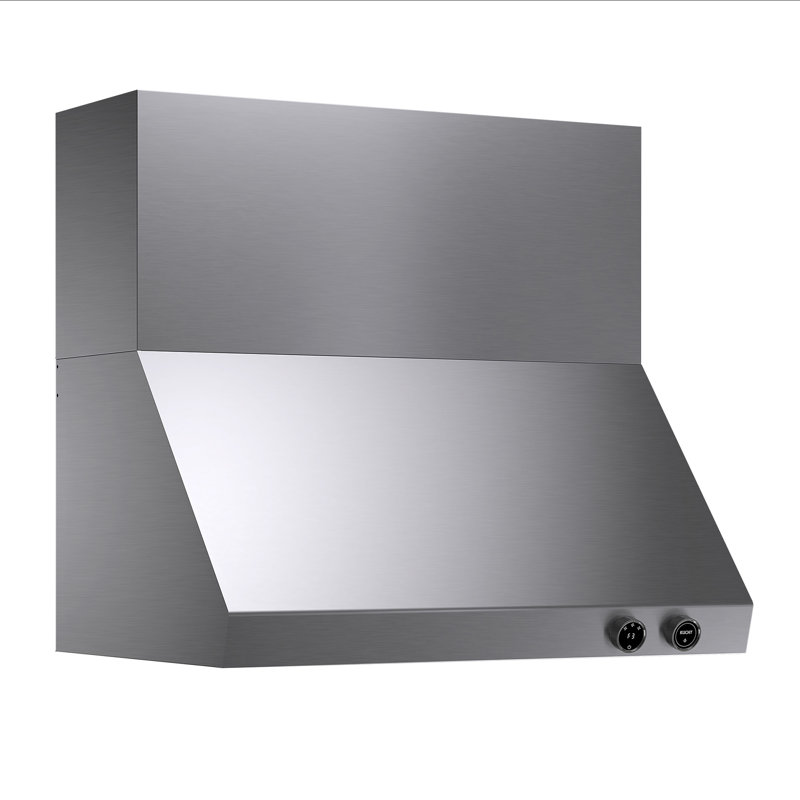 Kucht 36" W Stainless Steel Wall Mounted Required Range Hood