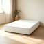 Matelas blanc queen de 15 cm d'épaisseur, matelas en mousse mémoire au thé vert, livré dans une boîte, sans fibre de verre, sommier non inclus-1613750787