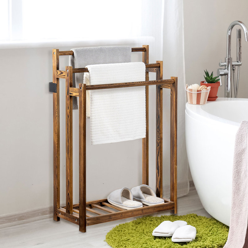 Solid Wood Quilt Rack