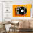 Abarca Retro Yellow Record Player-107965639