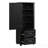 Tall Bathroom Storage Cabinet, Freestanding Storage Cabinet With Two Drawers And Adjustable Shelf, Mdf Board With Painted Finish, Black -1513186147