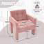Fauteuil en chenille moderne et minimaliste avec design ergonomique-1817820007