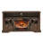 60 Inch Electric Fireplace  Entertainment Center With Door Sensor-Reclaimed Barnwood Color-199278361
