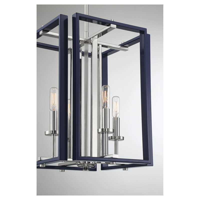 Kentiga 4 - Light Lantern Pendant, Navy
