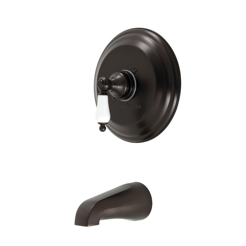 Kingston Brass Vintage Single-Handle Pressure Balanced Tub Faucet, Oil Rubbed Bronze