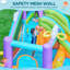 Inflatable Water Slide Bouncy Castle with Storage Bag and Toys
