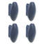 Plastic, Wood And Metal Door Handles & Knobs White Plastic Ovals Handle-651602480