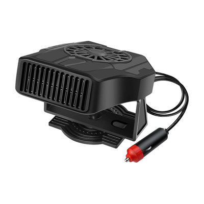 Mini Car Heater, Windshield Defogger Defroster, Convenient 12V/24V Car Heater Defroster Auto Heating Fan, Portable Car Fan Heater Defroster