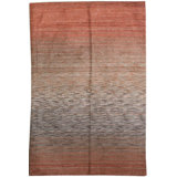 Area Rug in Rust/Brown/Gray
