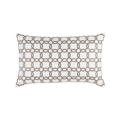 Lynx Geometric Lumbar Pillow Cover & Insert