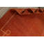 Tapis décoratif en laine de conception unique 5 pi 6 po x 8 pi 3 po noué à la main New Age
