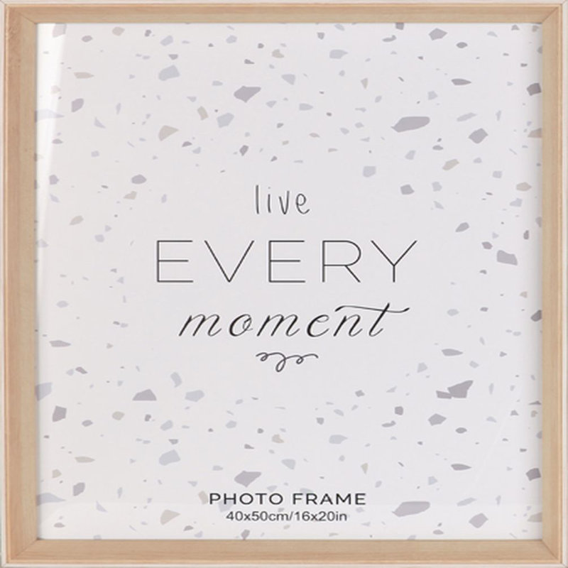 Ensemble de cadre photo simple, Brun, 16 po x 20 po