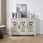 Buffets et buffets de rangement spacieux, armoire moderne en bois aggloméré pour la cuisine