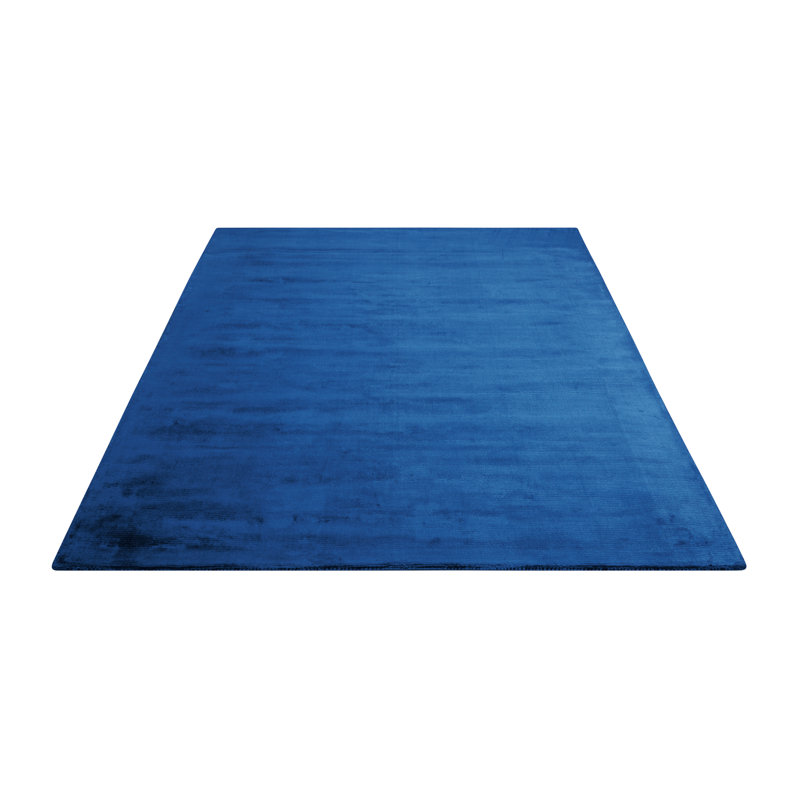 Lunar Solid Colour Hand Woven Area Rug, Rectangle 168 x 226cm