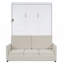 Lit escamotable double pleine grandeur avec coussin-765105185-765105198