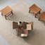 Table basse avec plateau en verre ound