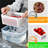 4 Pack Large Fruit Storage Containers For Fridge With Vent Holes And Handle,Airtight Food Storage Containers Keep Fruits, Vegetables, Berry, Fresh Longer,BPA-Free Fridge Storage Container With Lid