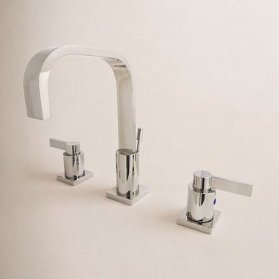 NuvoFusion Widespread Bathroom Faucet with Drain