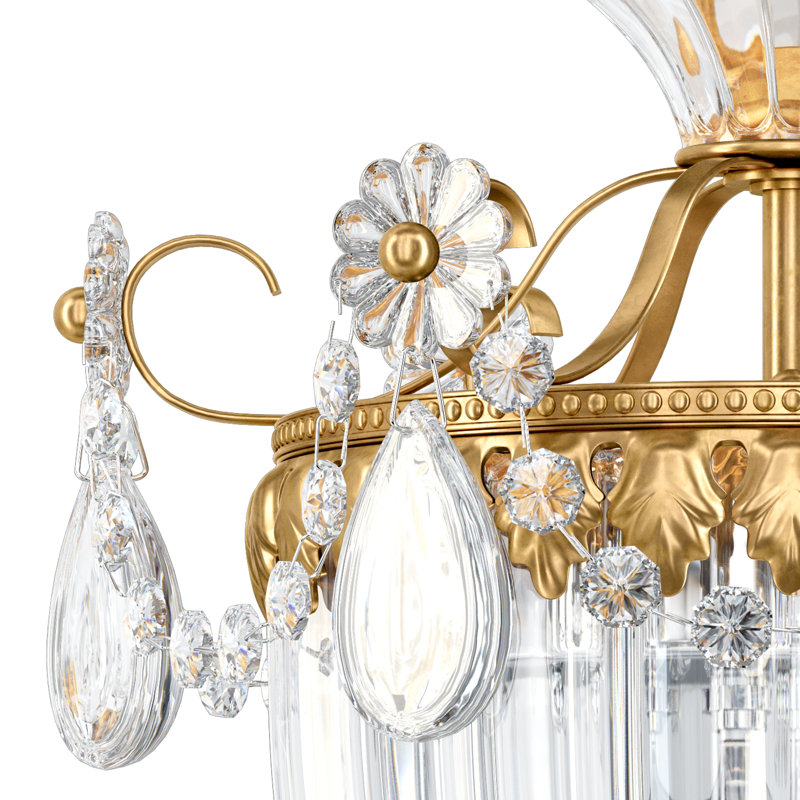 Bagatelle 3 - Light Pendant, Spectra Clear, Heirloom Gold