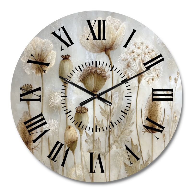 Horloge murale en métal, Petit