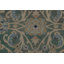 Tapis vert floral 6 x 10