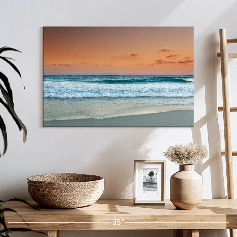 Gillard Bavaro Gillard coucher de soleil, H 16 po x l 24 po