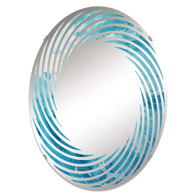 Glascock Oval Wall Mirror