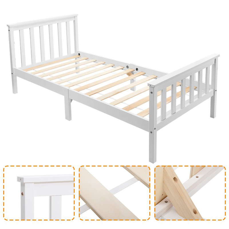 Ayrshire Solid Wood Bed, Single (3')