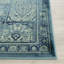 Tapis oriental turquoise / gris Evanoff-23511501