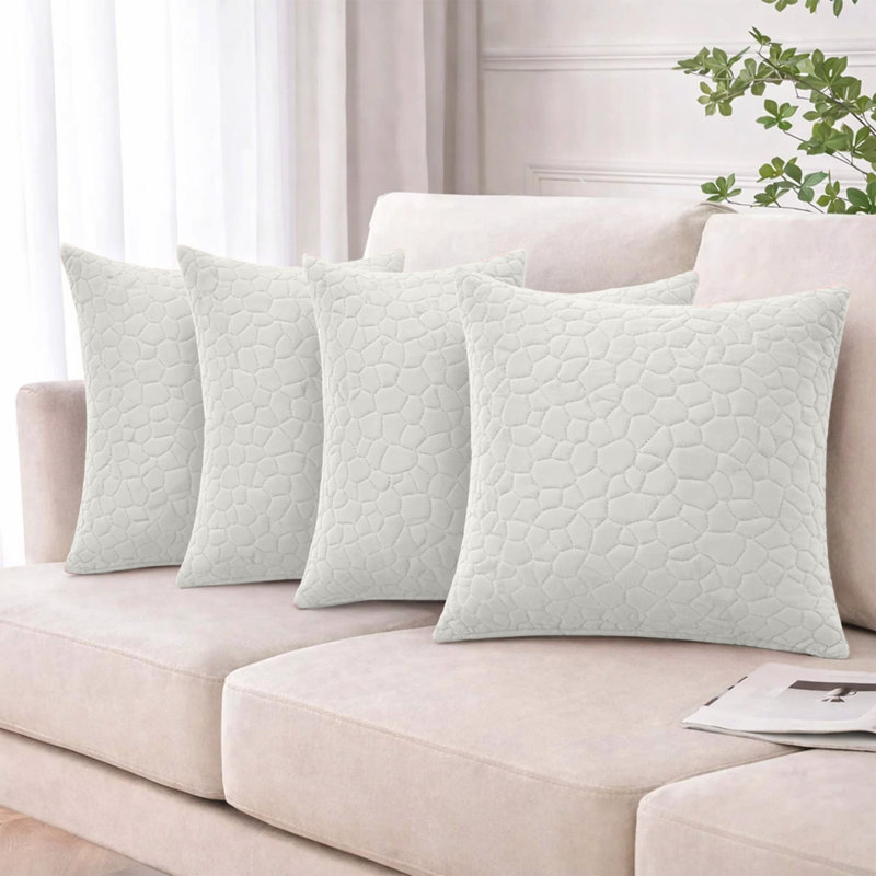 Square Throw Pillow Insert, White
