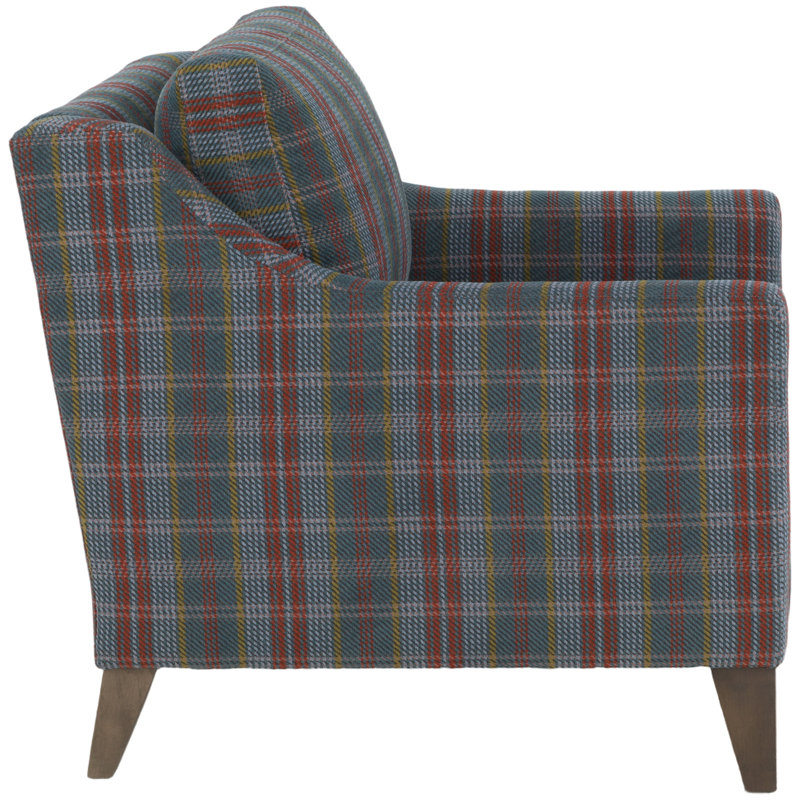 Armchair, Espresso, 9821 Bisque
