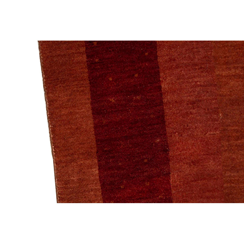 Hand-Knotted High-Quality Rust Area Rug
