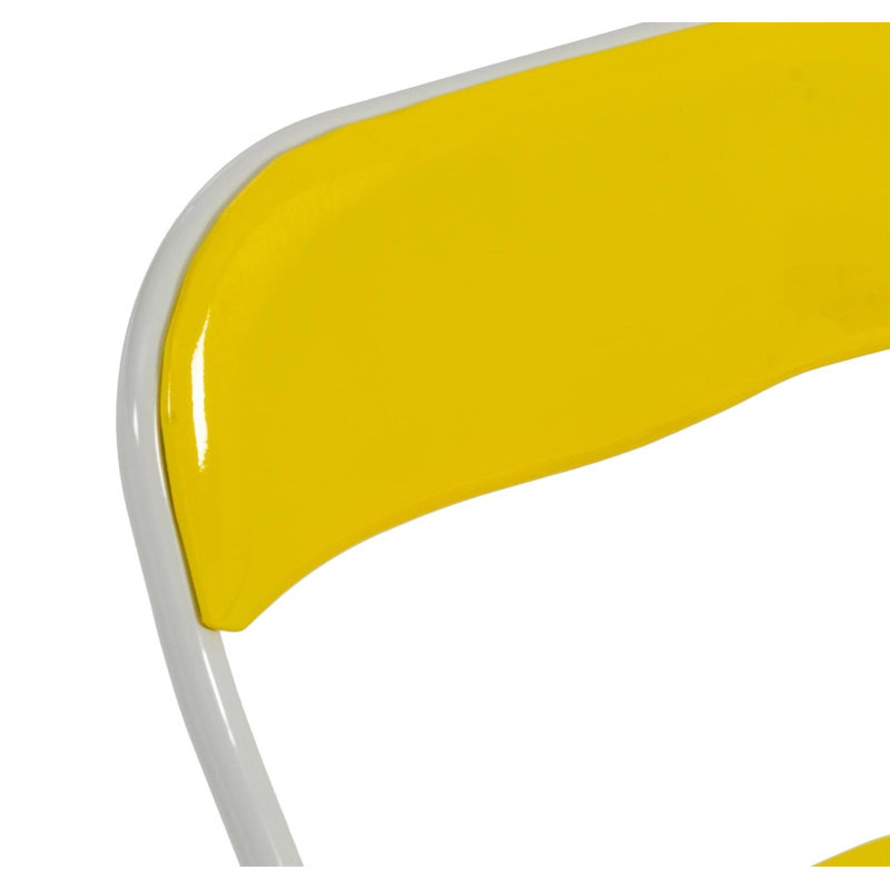 The Padded Folding Chair, Metal Frame Space-Saving Seat for Office, Dining & Kitchen