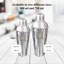 Buckingham Stainless Steel Cocktail Shaker with Hammered Effect-712501534