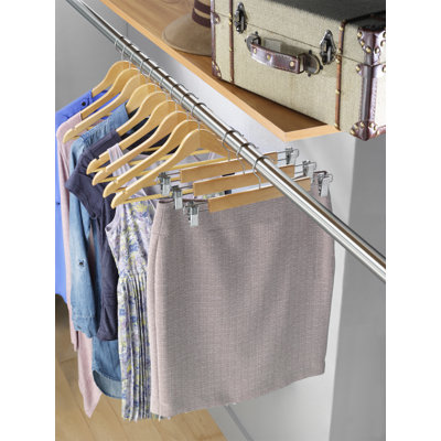 Non-Slip Hangers With Clips for Skirt/Pants