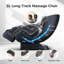 Fauteuil de massage 3D Zero Gravity, fauteuil inclinable de shiatsu complet avec application