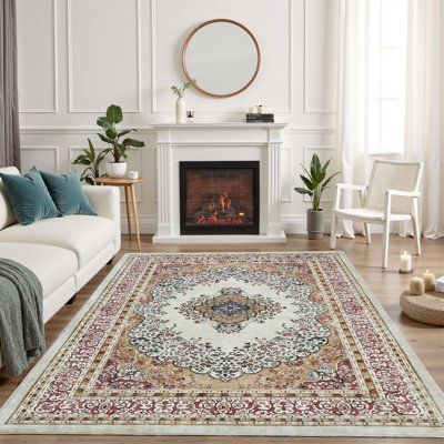 Rectangle Polyester Machine Woven Area Rug